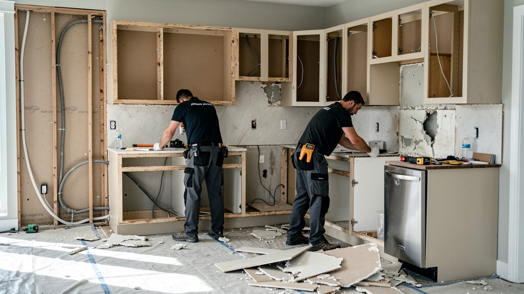 Kitchen Demolition in Orange, CA | MC Cleanout Services
