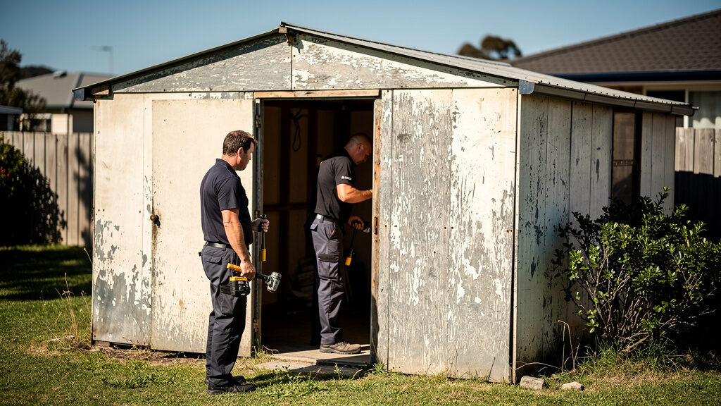 Shed Removal in Orange, CA | MC Cleanout Services